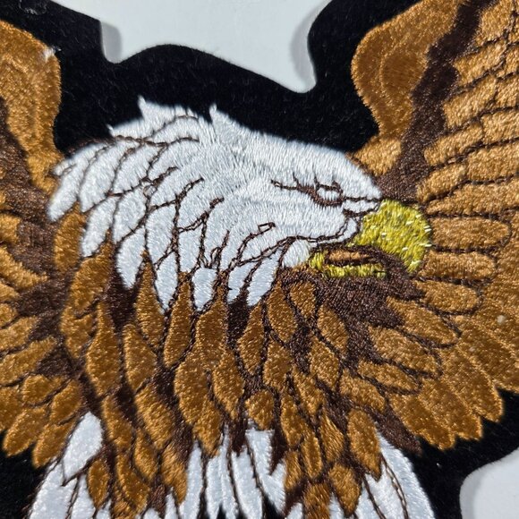 Zündapp Eagle Patch Embroidered Iron-On Sew-On Badge For Jackets & Vests - Picture 3 of 6